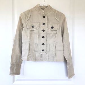 Vintage 2000’s Cotton Raw Edge Jacket